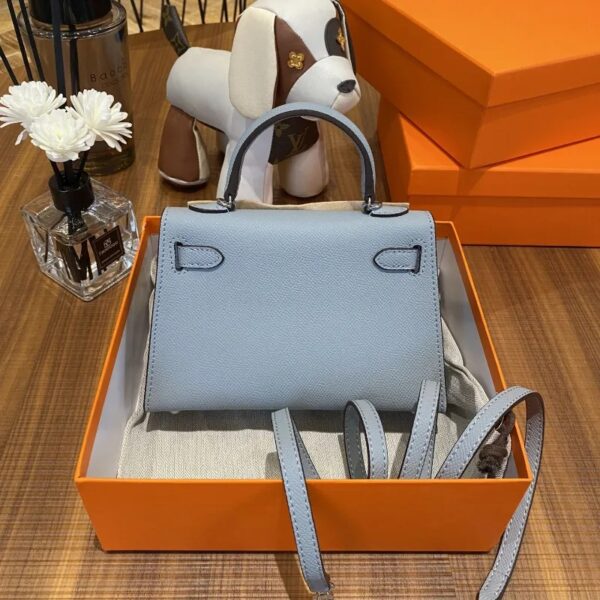 High Leather Quality H Lux women Cross Body Shoulder BagBlack High