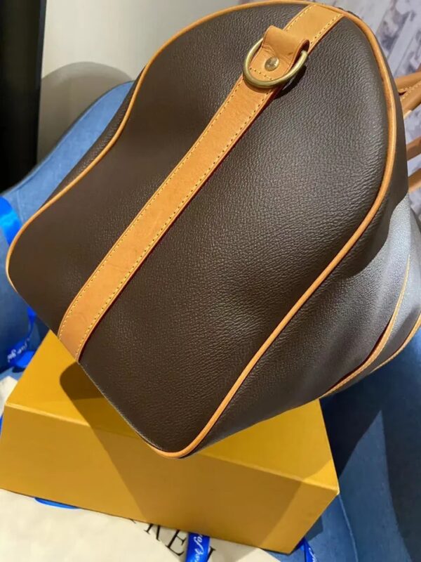 VL Lux Women Genuine Leather Duffle Travel Hand BagHigh