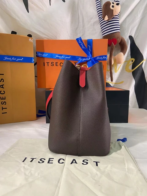 Women Lux vl Fashion Brand Handbag High Quality Messenger Bag Canvas Material Metal ChainHigh